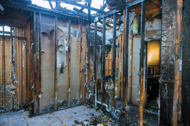 Professional Smoke Damage Removal technician working in West Dennis, MA